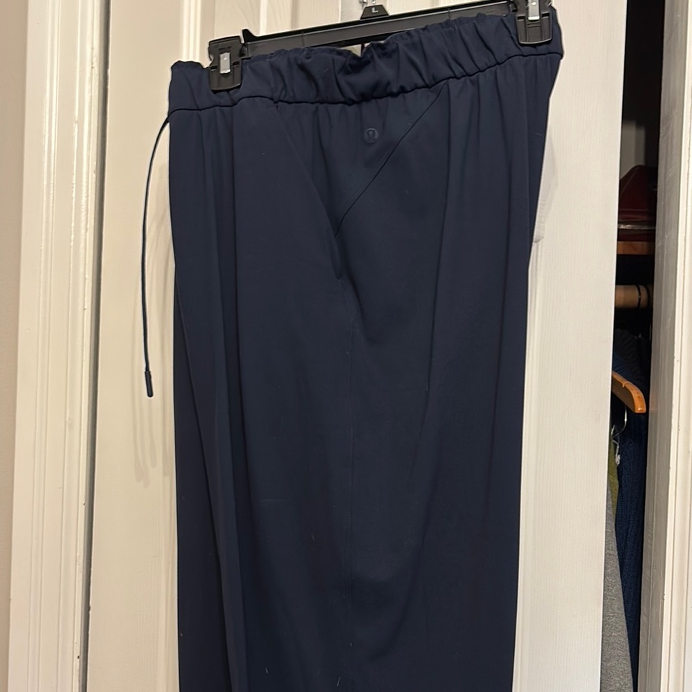 Lululemon Athletica Navy Blue Straight Leg Pants